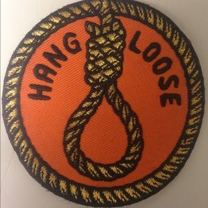 Hang Loose iron/sew- on patch